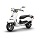 Matte Pearl White Lance Cali Classic 150 Scooter